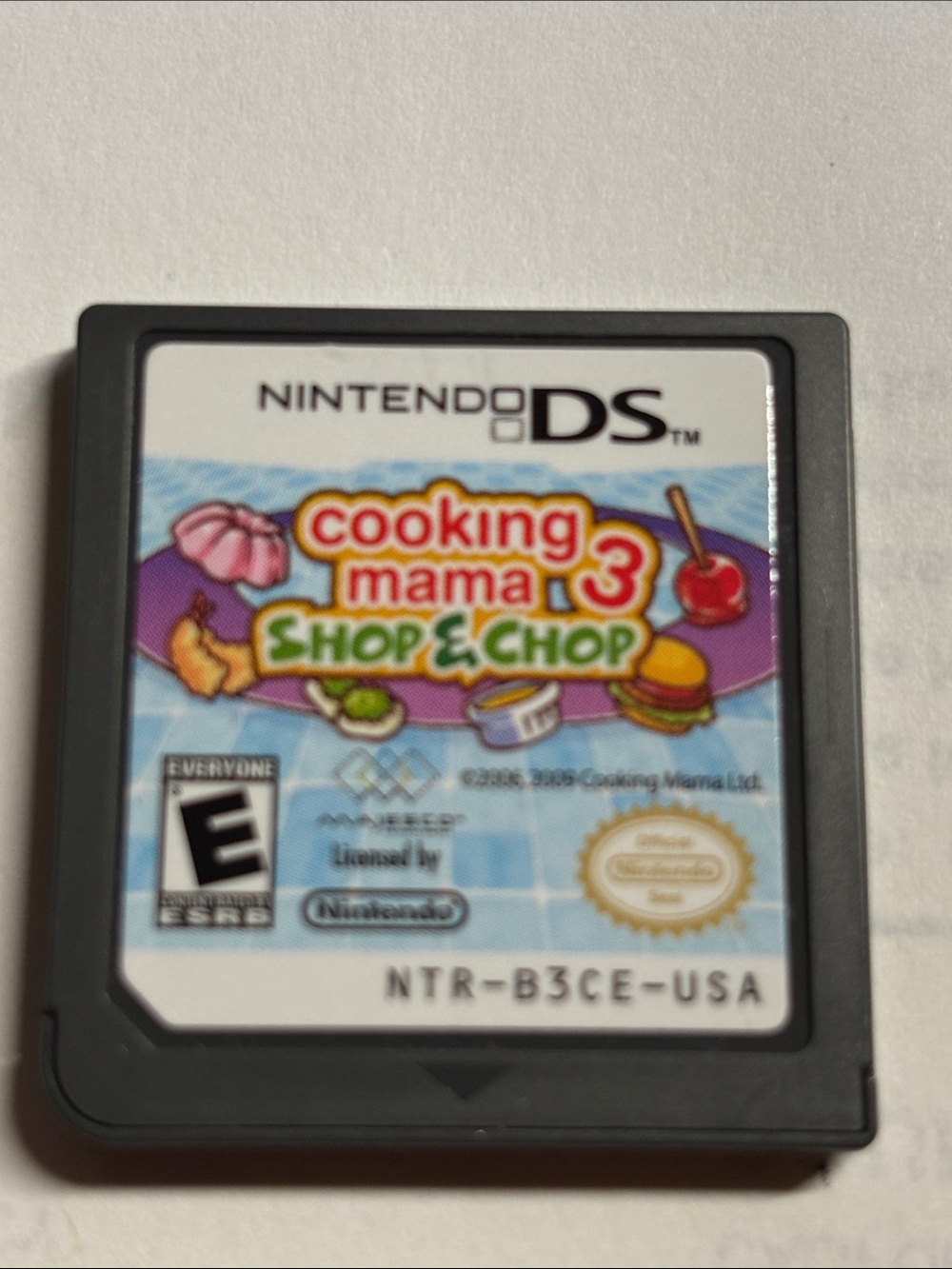 Nintendo DS Cooking Mama 3 Shop & Chop Cartridge